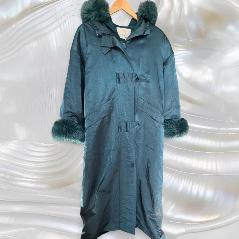 Vintage Lundstrom La Parka Full Length Coat